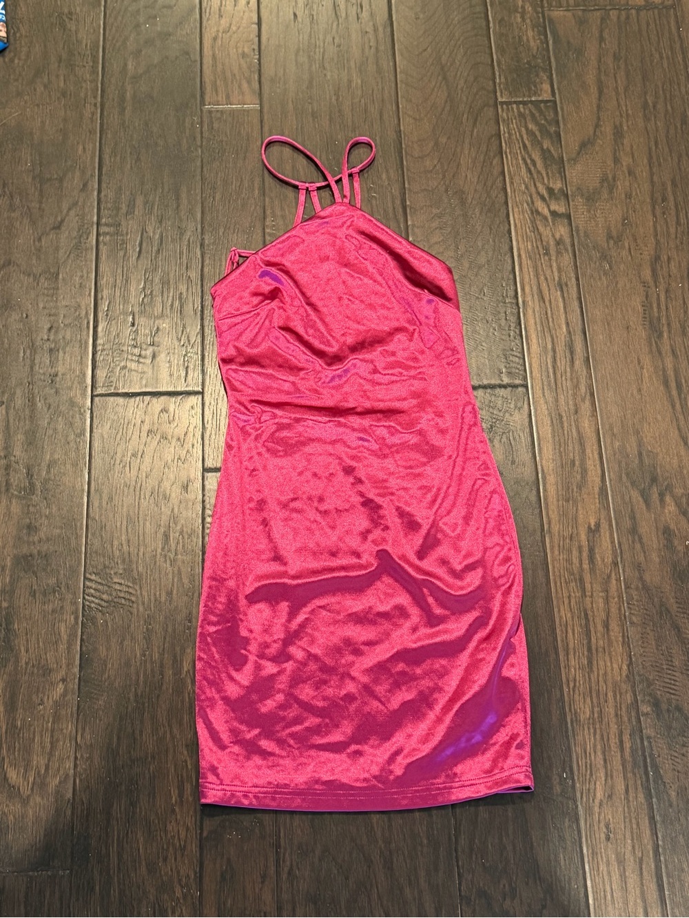 Lulus Pink backless Mini Dress
